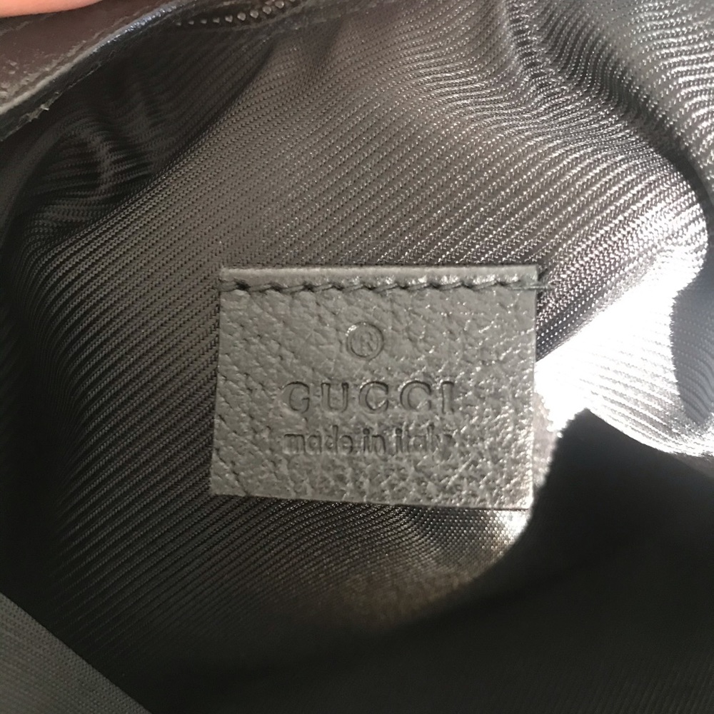 Gucci Pochette / Wristlet - black with monogram - Picture 4 of 6